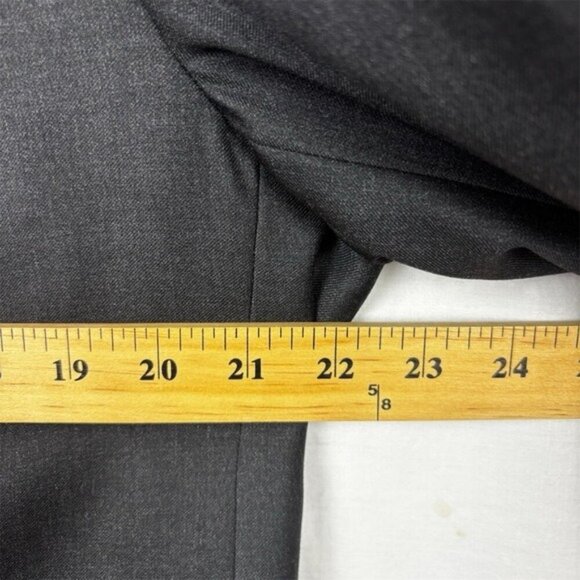 Ermenegildo Zegna Saks Fifth Ave Black Single Button Men’s Luxury Wool Blazer 56 - Picture 9 of 11